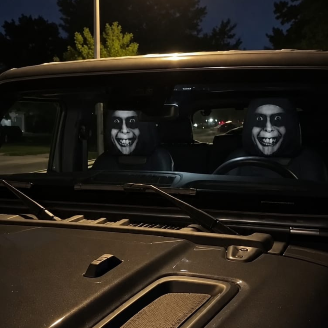 Scary Headrest