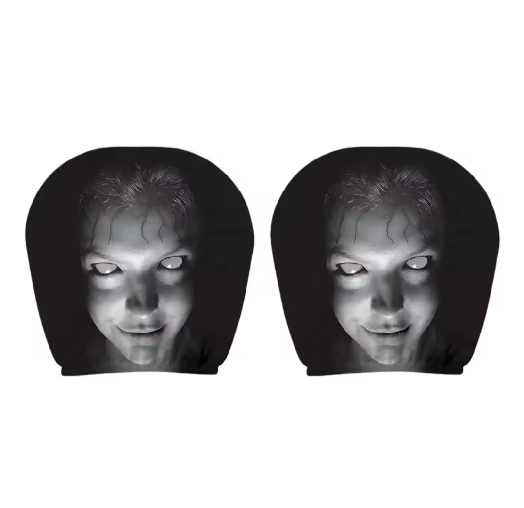 Scary Headrest
